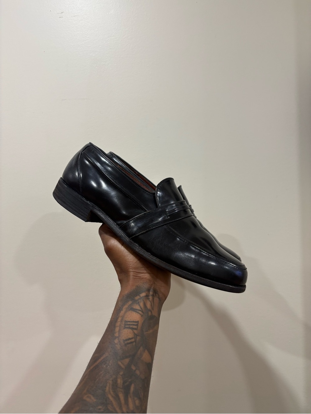 Vintage Leather Penny Loafers